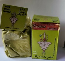 Henna Powder Moroccan Sahara Tazarine 100% Pure &amp; Natural- 100g - £11.95 GBP