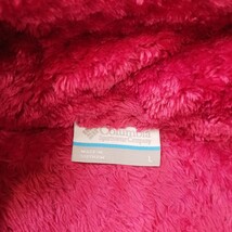 Columbia XL0977 Women’s Red 1/4 Zip Serpa Fleece Pullover Lightweight Jacket L image 3