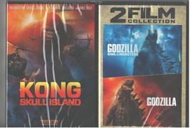 King Kong vs Godzilla - Prequels - Skull Island - King Di Monster - Last Tita... - £24.93 GBP