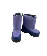 L.L. Bean Winter Boots Toddler 8M Shoes Purple Blue Insulated Slip On Wa... - $452.34 MXN