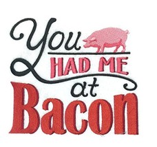 Lets go Outback for BBQ Apron Design [You Had Me at Bacon] Embroidered Iron On/S - £21.59 GBP
