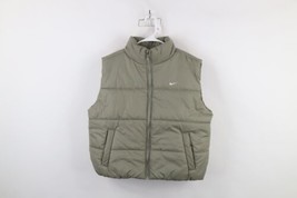 Nike Therma Fit Womens L Travis Scott Mini Swoosh Sleeveless Puffer Vest... - £76.54 GBP