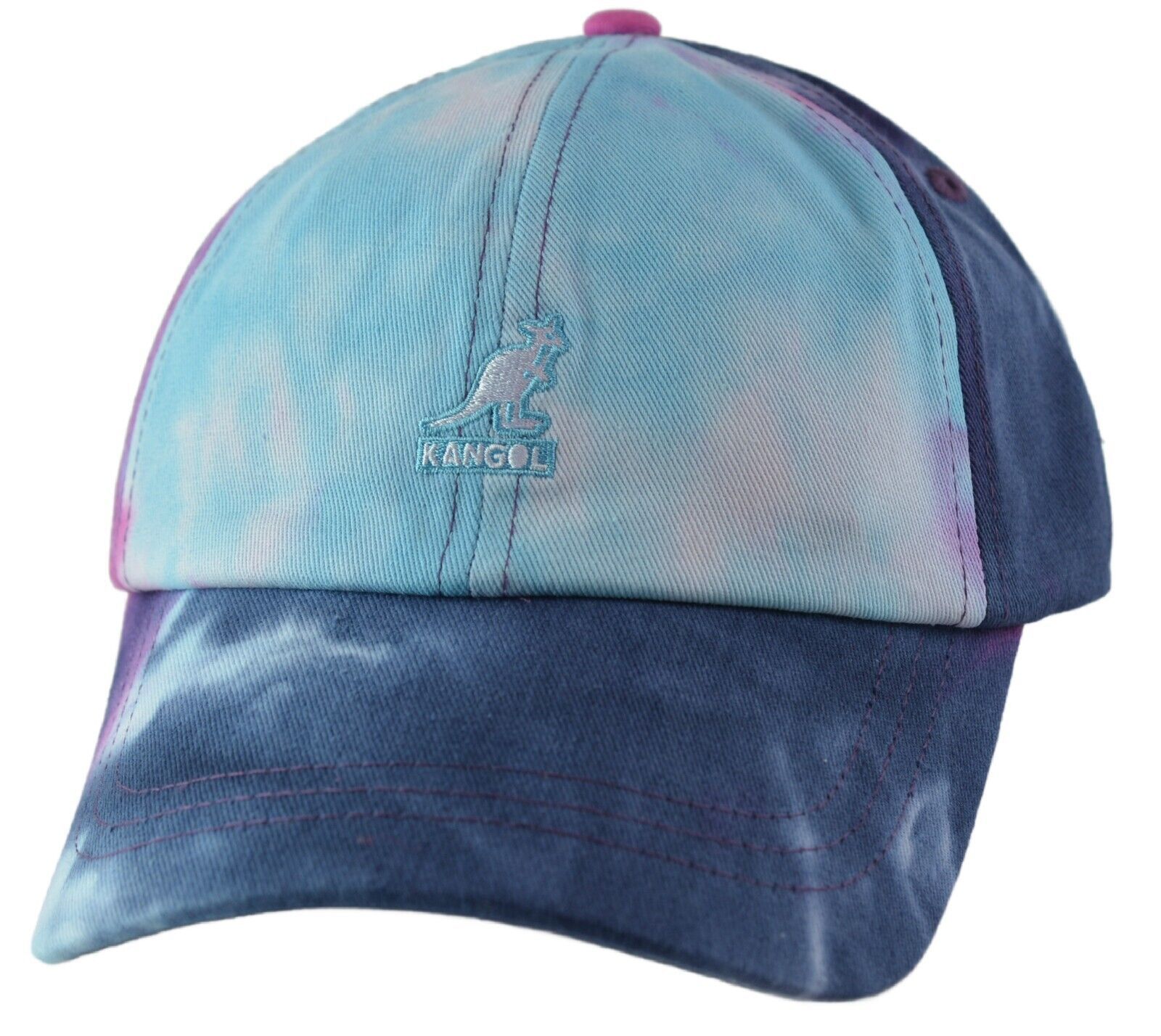 Kangol Men's Relaxed Fit Tie Dye Adjustable Baseball Cap, Hat
