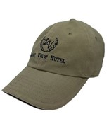 Lake View Hotel Hat Cap Strap Back Beige Cotton One Size Hyp Hats LV Logo MI - $17.81