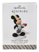 Hallmark Mickey&#39;s New Year A Year Of Disney Magic Keepsake Ornaments 2014 - £5.54 GBP