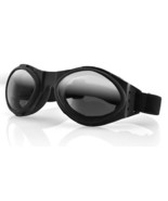 Balboa BA001R Bugeye Black Frame Goggle - Smoked Reflective Lens - $26.09 CAD