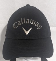 Callaway Hat OS Charcoal Liquid Metal Adjustable Gray Golf Cap Dad - Pre-owned - $14.75