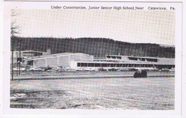 Pennsylvania Postcard Catawissa Junior Senior High School Under Construction - £10.27 GBP