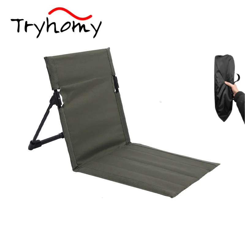 Outdoor Folding Beach Chair Camping Lightweight Single Chair Portable Leisure - £42.15 GBP