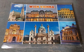 Vienna Wien Vienna Landmarks Refridgerator Magnet Travel Souveneir 2x3 - $12.64