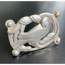 Iconic Georg Jensen? 925 Sterling Silver Dove Bird Brooch, Denmark Sky - £137.55 GBP