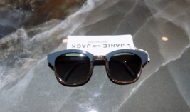 Janie and Jack Vintage Inspired Wayfarer Sunglasses Blue 0 to 2 Yrs. NEW - $12.46