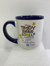 Disney Teddy Bear &amp; Doll Weekend 20th Celebration Souvenir Mug Coffee Cu... - £23.85 GBP