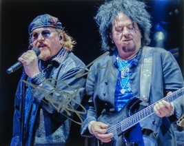 Toto Signed Photo X2 - Steve Lukather &amp; Joseph Williams w/COA - £134.77 GBP
