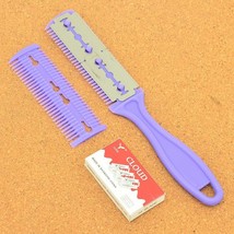2 pcs Men Body Hair Shaver Blade Trimmer Hair Cutting Razor Barber Thinn... - $18.74