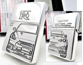 Nissan Skyline Limited 0222/1969 GTR GT-R 2007 R35 Zippo Double Sides ZIPPO 2022 - $222.00