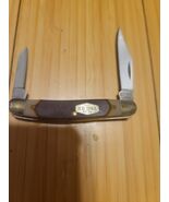 Schrade Old Timer Minuteman Knife 2 Blade Folding Pocket Pen Clip Delrin... - $19.79