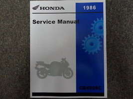 1986 Honda CB450SC CB 450 Service Shop Repair Workshop Manual - $129.99
