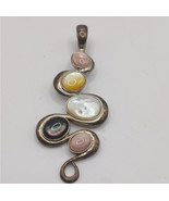Carolyn Pollack Sterling -5 stone Pendant - $88.90 CAD