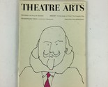 August 1961 Theatre Arts Magazine Thurber On George S.Kaufman Brecht - £10.89 GBP
