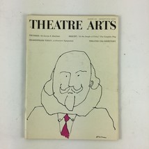 August 1961 Theatre Arts Magazine Thurber On George S.Kaufman Brecht - £10.84 GBP