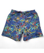 Patagonia Baggies 5&quot; Mens Small Brief Lined Colorful Bird of Paradise Sw... - £46.61 GBP