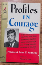 JFK John F. Kennedy Profiles in Courage Pocket Books Cardinal Edition Nevins - £7.85 GBP