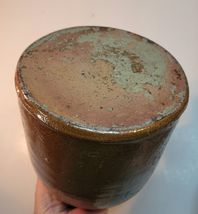 Brown Pottery Vase 6.75" tall image 3