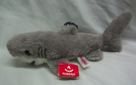 Aurora Soft Blacktip Reef Shark 11&quot; Plush Stuffed Animal Toy - £11.65 GBP