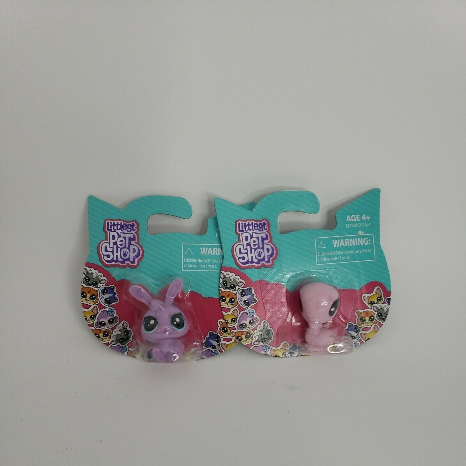 Littlest Pet Shop Swan and Bunny Figurine, by Hasbro 2018, New in Box - $15.83