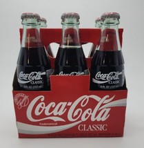 Vintage 6 Pack Coca Cola Bottles 1994 World Cup US Cities - USA &amp; Chicag... - $12.84