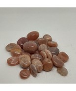 Quartz Crystal Tumble Stone A+ - Moonstone Peach - Medium (20-30mm) - 1 - £1.37 GBP