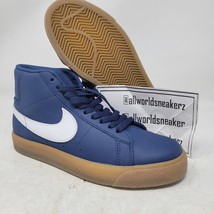 Nike SB Blazer Mid Orange Label Navy Gum FJ1680-400 US 6.5 Skate Board d... - $1,316.48 MXN