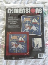 1995 Dimensions COUNTRY WEATHER VANE No Count Cross Stitch SEALED Kit #3995 - £9.38 GBP