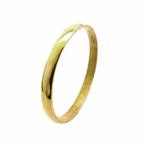 Solid Jointless Brass Kada Bangle bejod peetal ka kara for astrology - £14.47 GBP