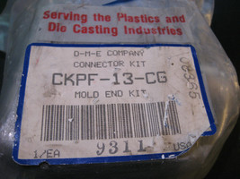 DME Mold End Connector Kit CKPF-13-CG (CKPF13CG) Plastic - NOS - $61.75