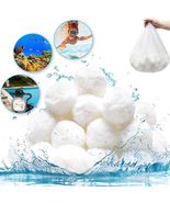 Naisidas 3.08lbs Pool Filter Balls Reusable Eco-Friendly White Sand Filter - $429.35 MXN