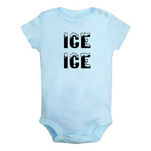 Ice Ice Print Baby Bodysuit Newborn Romper Toddler Jumpsuit Infant Outfi... - £8.21 GBP