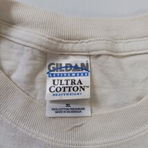 Vtg Gildan Ultra Cotton Michigan Football Men's XL White Cotton Graphic T-Shirt image 6