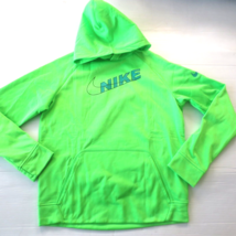 Nike Big Kids GFX Pullover Hooded Sweatshirts DR8461 - Neon Green - XL - NWT - £21.17 GBP