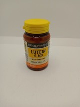 *READ*MASON NATURAL Lutein 6 mg with Vitamin E - Healthy Vision and Eye ... - $8.79