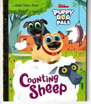 Counting Sheep (Disney Junior Puppy Dog Pals) Little Golden Book - £4.53 GBP