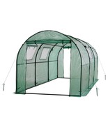 Large Walk In Outdoor Greenhouse, High Tunnel Hoop House, Grow Plant, Gr... - $5,633.81 MXN