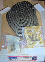 10 ft Morse Steel Roller Chain 127717 Riveted 40-2R  NEW - $2,032.59 MXN