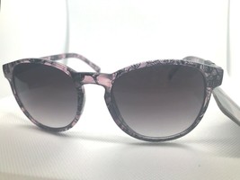 NEW Revlon Womens Clear Tinted Floral Sunglasses 100% UV RVN 48 Purple - £7.90 GBP