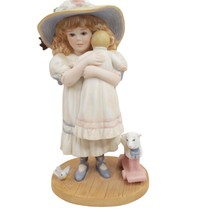 Vintage Jan Hagara Mary Figurine with Baby Doll Hand Painted 6&quot; 1991 - £12.54 GBP