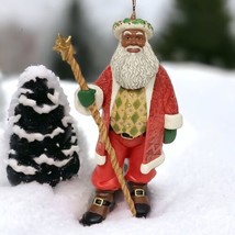 Hallmark Keepsake Ornament Porcelain Christmas Santa Collector Series - £7.42 GBP