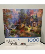 Abraham Hunter “Fairytale Cottage “Cra-Z-Art Jigsaw Puzzle 1000 Pieces. - $241.07 MXN