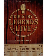 Time Life Country Legends Live on DVD Volume One and Two Music Loretta M... - £13.54 GBP