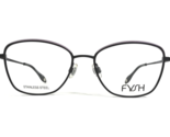 FYSH Brille Rahmen 3649 M203 Grau Lila Cat Eye Voll Felge 53-17-140 - £52.47 GBP